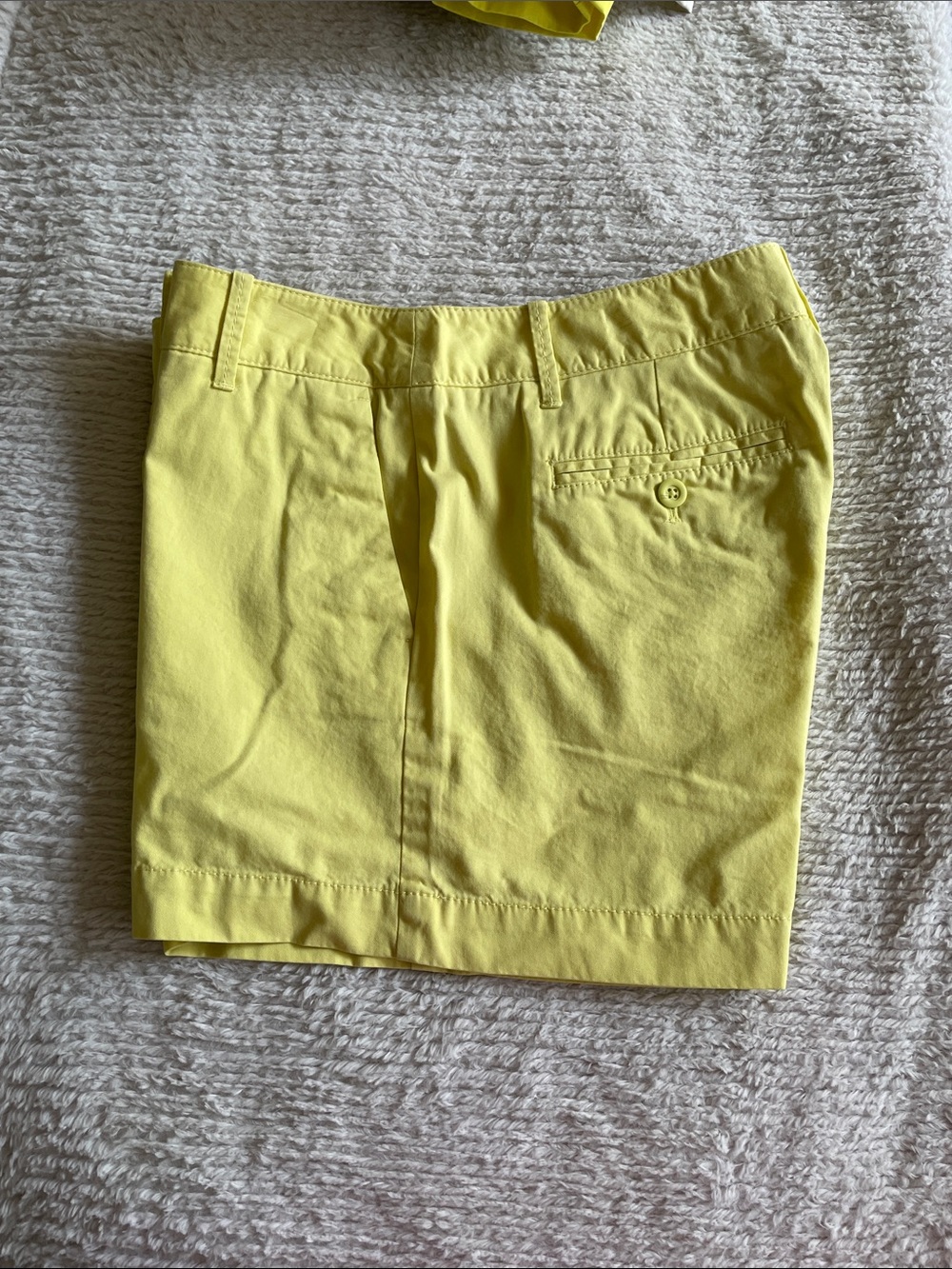 LOFT Classic Women's Yellow Cotton Shorts